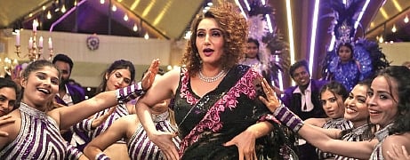 Ragini Dwivedi in a song sequence from the movie 'Sanju Weds Geetha 2'