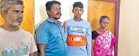 Chinnadurai and his sister had to shift schools after the incident 
