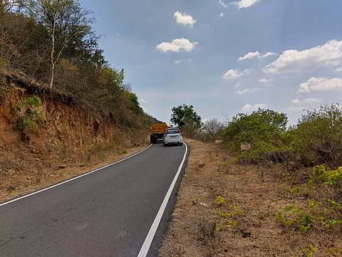 During the monsoon, this road experiences severe soil erosion, leading to multiple landslides throughout the year.