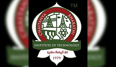 A logo of Chaitanya Bharathi Institute of Technology.