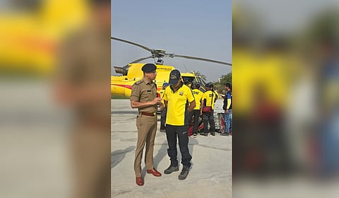 Upon receiving news of the incident, District Magistrate Dr. Meharban Singh Bisht swiftly mobilized the State Disaster Response Force (SDRF) headquarters to dispatch a rescue team to the site.