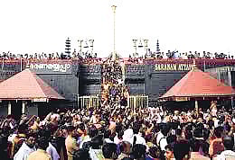 Though in temples like Tirupathi, there is a fee for special darshan, no fee has been imposed on ordinary devotees in Sabarimala. 