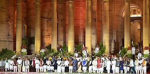 The elected Cabinet ministers of the  NDA Government