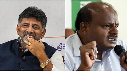 DK Shivakumar, HD Kumaraswamy