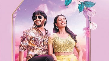 Still from a song in  'Krishnam Pranaya Sakhi' movie