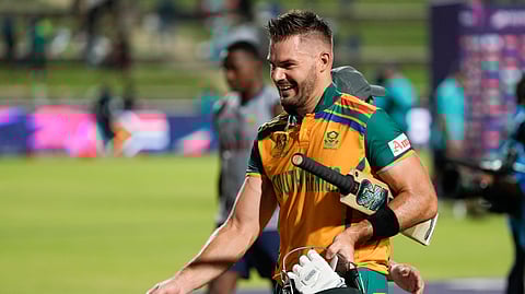 South Africa's captain Aiden Markram.