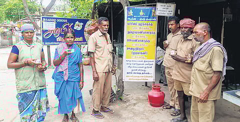Hot cuppa served with spoonful of gratitude
