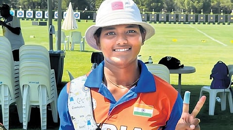 India’s recurve archer Ankita Bhakat 