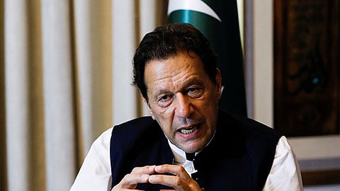 Former Pakistan Prime Minister and PTI supremo Imran Khan.