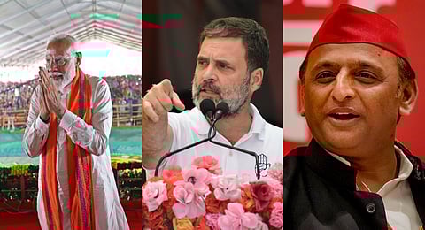 BJP has fielded 441 candidates while Congress has fielded 328 candidates. 