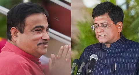 Nitin Gadkari, Piyush Goyal