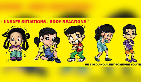 Sketching safety for kids