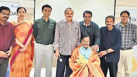 Vijayawada Psychiatrists Association felicitates Suddala Ashok
