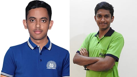 (L-R) Amogh Agarwal, Shawn Thomas Koshy