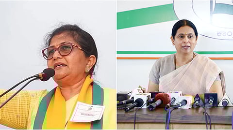 Shashikala Jolle, Laxmi Hebbalkar