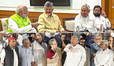 Lok Sabha polls 2024: Numbers reveal tale of the tape for BJP-led NDA and  Congress-led INDIA bloc