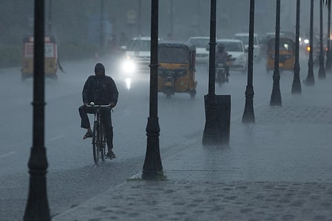 IN PICS | Hyderabad city witness heavy downpour