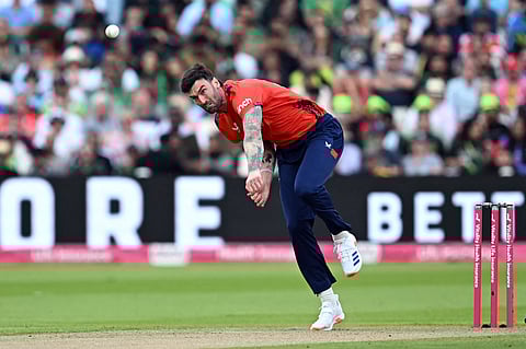 England pacer Reece Topley