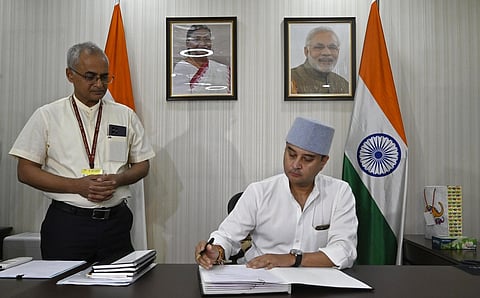 Telecom Minister Jyotiraditya Scindia 
