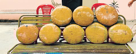 Bengaluru: Over 65 kg ganja seized, two peddlers arrested