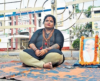 General secretary of Odisha Mahila Congress Shriyasmita Panda .