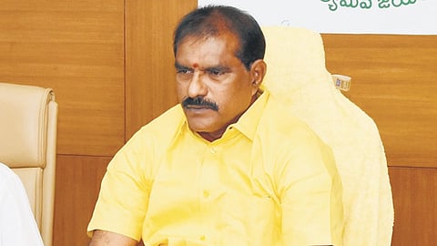 Minister for Water Resources Nimmala Rama Naidu