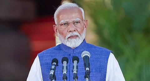 Prime Minister-designate Narendra Modi.