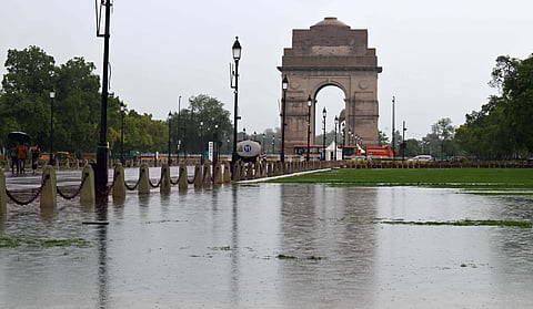 Parts of Delhi recorded varying amounts of rainfall.