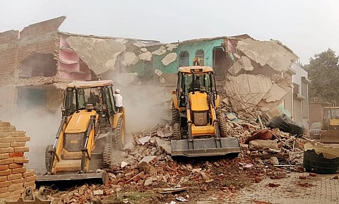 The SP said an FIR was registered on Friday night following the recovery of the cows and beef, adding that one of the accused has been arrested while a hunt was on for the remaining 10.