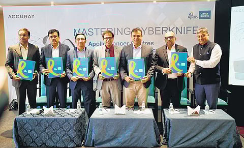 Apollo Cancer Centres and Accuray announce the launch of the centre on Tuesday