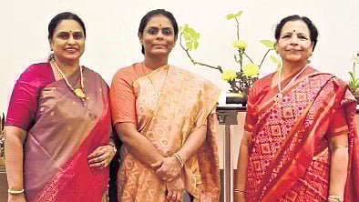 Ho-Kiku A Vineetha, Dr VS Alugu Varshini, Sukanya Reddy