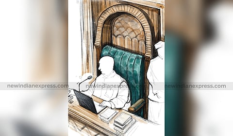 Lok Sabha Speaker Om Birla during the recently concluded inaugural session of Parliament after the formation of the new government.
