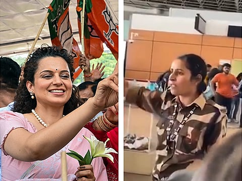 "My mother was at farmers protest": CISF constable allegedly slaps Kangana Ranaut