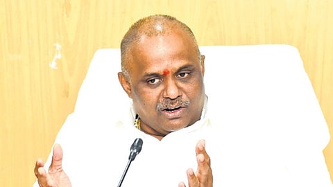 Minister for Revenue, Registration and Stamps Anagani Satya Prasad.