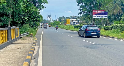 The Aroor-Kumbalam bridge. There will be just three exit ramps, leading to the service roads below, on the entire 12.75-km-long six-lane stretch