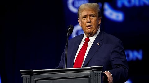 Former President Donald Trump