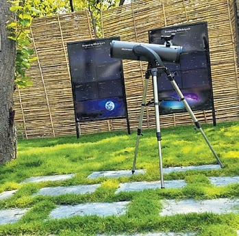 With telescopes and binoculars available for star viewing, it has become the first stargazing destination in Odisha.  