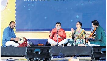 Aditya Jonnalagadda, a 24-year-old employee at SV Marketing, is not only a dedicated worker but also a talented Carnatic musician