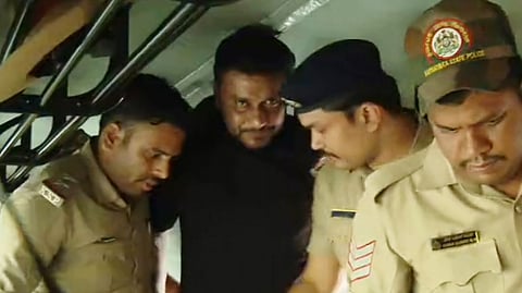 Kannada actor Darshan. 