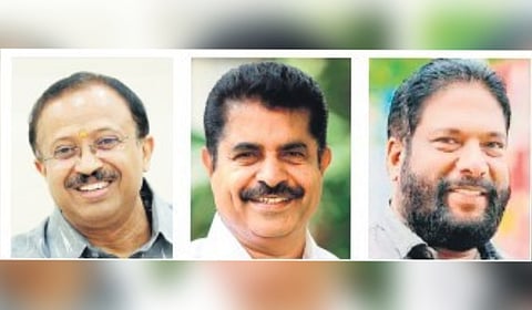 V Muraleedharan, Adoor Prakash, V Joy