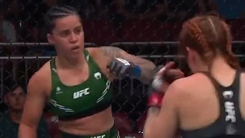 Puja Tomar became the first mixed martial arts fighter from India to win a bout at the UFC