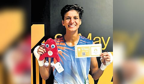 Boxer Jaismine Lamboria recently won an Olympic quota for India in the 57kg category