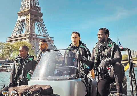 A still from 'Under Paris' movie