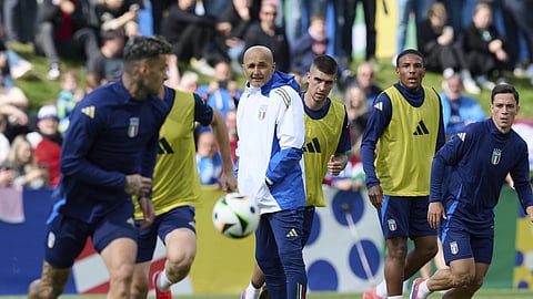 Italy's head coach Luciano Spalletti 