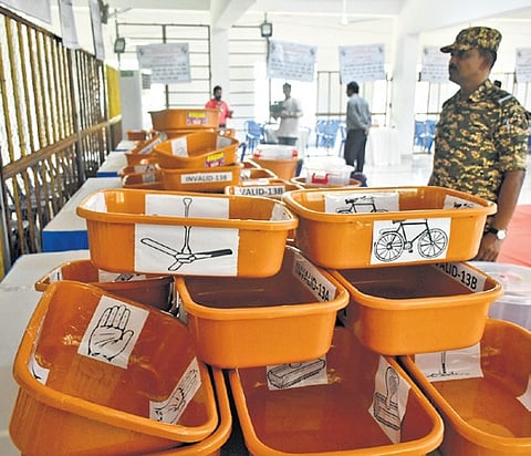 Arrangements at Nimra College near Ibrahimpatnam 