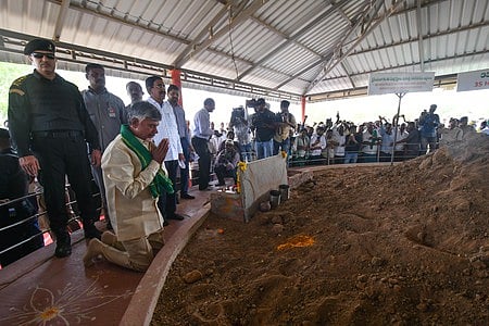 Andhra CM Nara Chandrababu Naidu 