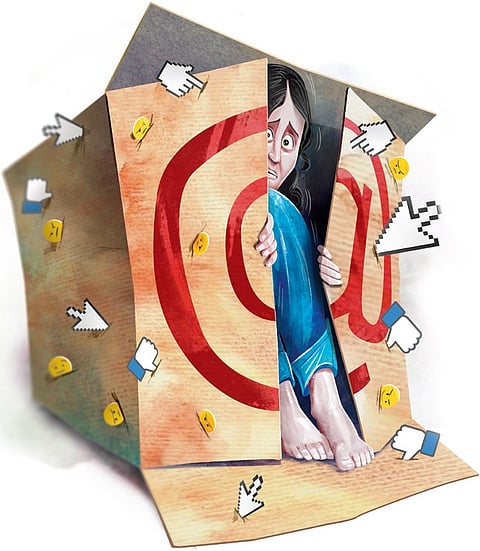 Internet and social media platforms which are known for ‘anonymity and privacy’ unknowingly become the base for bullying.