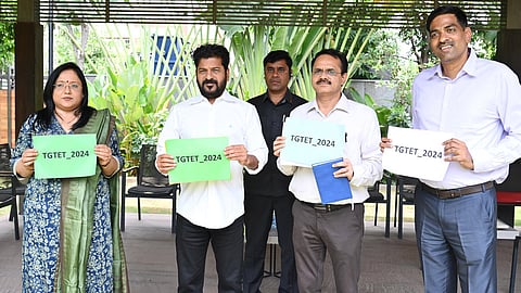 CM Revanth Reddy released the Telangana Teacher Eligibility Test  Results in Hyderabad on Wednesday