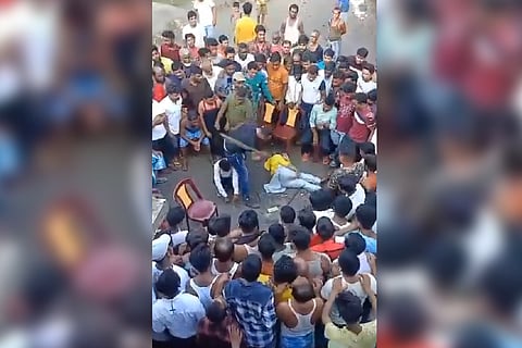 A couple in Chopra, Uttar Dinajpur district of West Bengal, allegedly attacked with bamboo sticks by a man identified as a TMC leader.