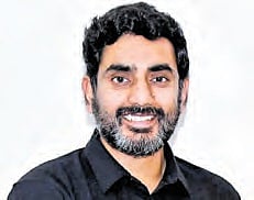 Minister for Human Resource Development, Information Technology and Electronics Nara Lokesh 